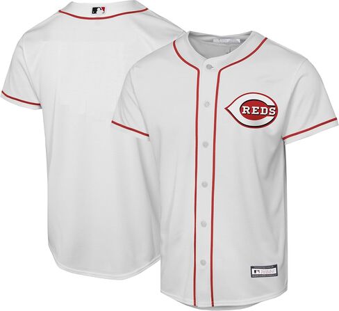 Cincinnati Reds MLB Kids Youth 4-20 White Home Distar in Saudi Arabia