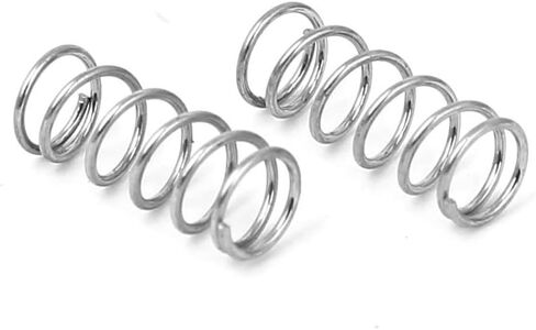 أعلى 10pcs ضغط الانضغاط 4 مم OD 0.4 مم حجم الأسلاك ، طول 10 مم ، نابض تمديد الفولاذ المقاوم للصدأ لإصلاح الأثاث والألعاب والسيارات والأجهزة الميكانيكية والكهربائية in Kuwait