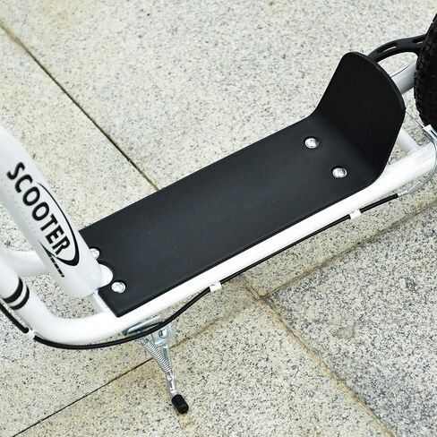 Aosom Youth Scooter Front and Rear Caliper Dual Brakes 12-Inch Inflatable Front Wheel Ride On Toy for Age 5+ in Kuwait