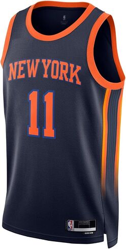 Jalen Brunson New York Knicks NBA Kids Youth 8-20 Navy Statement Edition Swingman Jersey in Saudi Arabia