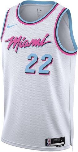 Jimmy Butler Miami Heat NBA Nike Kids Youth 8-20 White City Edition Swingman Jersey in Saudi Arabia