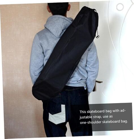 BESPORTBLE Skateboard Storage Case Adjustable Straps Oxford Bag Lightweight for Drift Board Dance Board Skateboard Carrying in Saudi Arabia