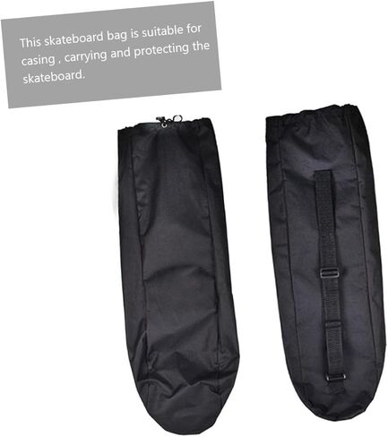 BESPORTBLE Skateboard Storage Case Adjustable Straps Oxford Bag Lightweight for Drift Board Dance Board Skateboard Carrying in Saudi Arabia