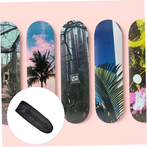 BESPORTBLE Skateboard Storage Case Adjustable Straps Oxford Bag Lightweight for Drift Board Dance Board Skateboard Carrying in Saudi Arabia