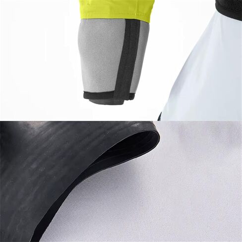 الكاياك للكف من الكفة اللاتكس والمواد المدمجة ذات ثلاث طبقات في يوم بارد لركوب الأمواج والإنقاذ in Kuwait