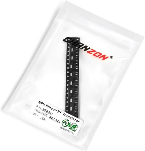 Chanzon 10pcs BFG591 SOT-223 NPN Silicon Transistor 200ma SMD in Saudi Arabia