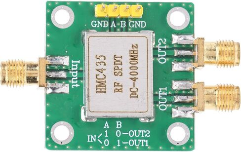 RF Switch Board SPDT RF Switch Module, for DC 4000MHz, HMC435, PCB Material, Resistant, with Large Heat Dissipation Area in Saudi Arabia