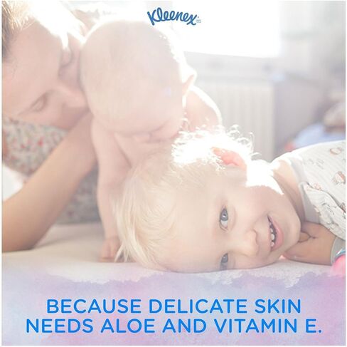 أنسجة الوجه Kleenex مع المستحضر ، 120 CT ، 4 حزمة in Kuwait