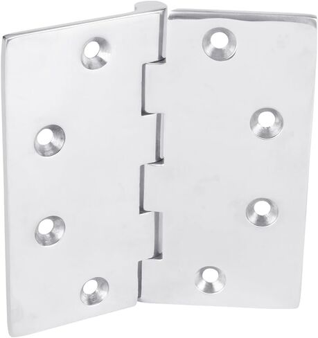 المياه البيضاء - 6118SR Marine Grade 316 Flush Flush Mount Butted Hinge عكس ، 5 "× 5" in Saudi Arabia