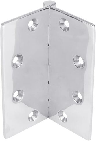 المياه البيضاء - 6118SR Marine Grade 316 Flush Flush Mount Butted Hinge عكس ، 5 "× 5" in Saudi Arabia
