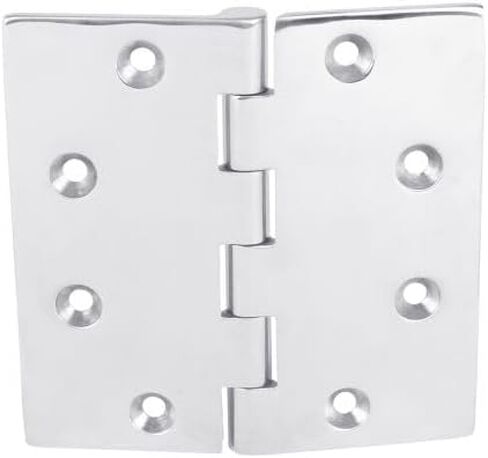 المياه البيضاء - 6118SR Marine Grade 316 Flush Flush Mount Butted Hinge عكس ، 5 "× 5" in Saudi Arabia