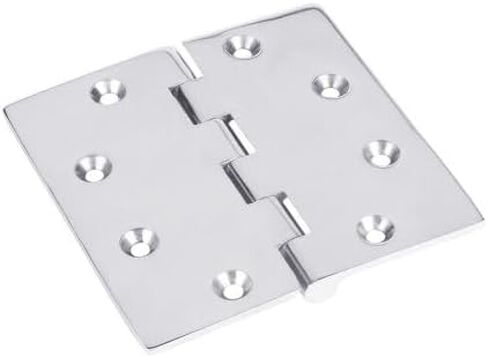 المياه البيضاء - 6118SR Marine Grade 316 Flush Flush Mount Butted Hinge عكس ، 5 "× 5" in Saudi Arabia