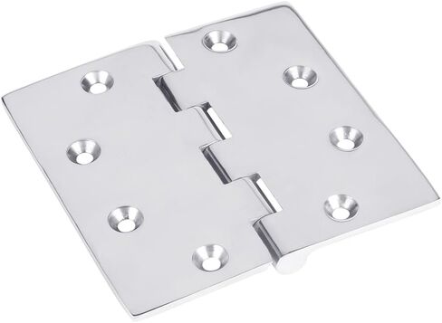 المياه البيضاء - 6118SR Marine Grade 316 Flush Flush Mount Butted Hinge عكس ، 5 "× 5" in Saudi Arabia