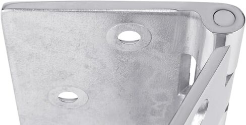 المياه البيضاء - 6118SR Marine Grade 316 Flush Flush Mount Butted Hinge عكس ، 5 "× 5" in Saudi Arabia