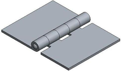 4.0 LG. x 4.00 عرض مفتوح ، .120 ورقة thk. ، .250 دبوس ديا. in Kuwait