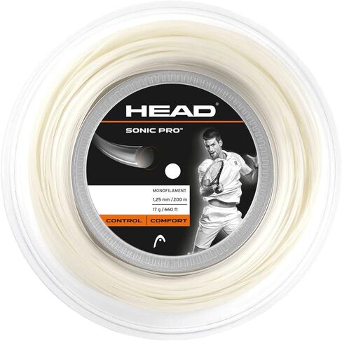 رئيس Sonic Pro Monofilament Tennis String 660 'بكرة in Kuwait