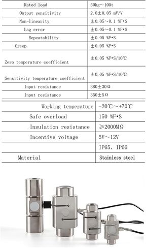 تحميل أجهزة استشعار الخلايا S-colde S-type Test Tension and PORCEST FORCE SESSOR تتكيف HX711- النطاق 2T 3T 5T ​​10T 20T (المدى 0-3T) in Saudi Arabia
