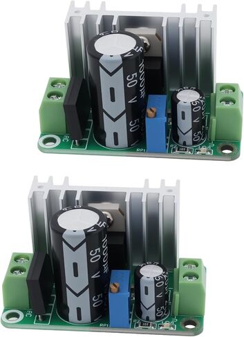 2Pcs Adjustable Voltage Regulator LM317-LD317 Variable in 5-35V AC Out 1.25-30V in Saudi Arabia