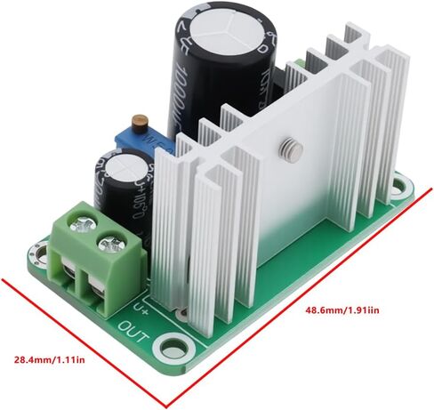 2Pcs Adjustable Voltage Regulator LM317-LD317 Variable in 5-35V AC Out 1.25-30V in Saudi Arabia