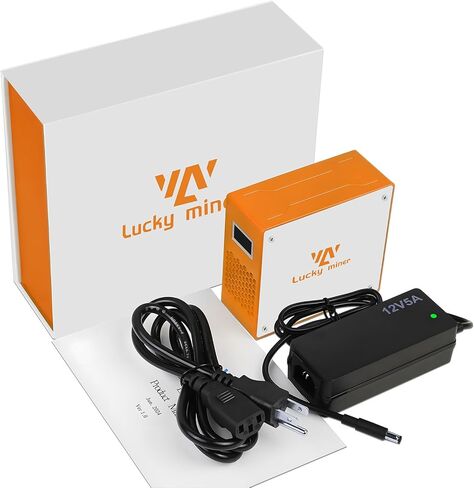 New Lucky Miner LG07 Dogecoin Miner and Litecoin Miner Machine Asic Miner -11MH/S-25W-2.4GWifi-Ultal Scrypt Algorithm Crypto Miner for LTC/Doge/BEL/LKY/PEP/XVG- Low Power Consumption for Home use. in Kuwait