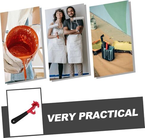 ABOOFAN Multipurpose Tool Paint Can Opener Drum Opener Wrench Construction Easy to Use for Home Industrial in Saudi Arabia