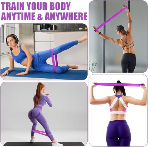 Soulchen 30 PCS Exercise Pilates Ball 9 Inch with الأكياس مقاومة نطاقات 25-30 رطل للعمل معدات التمارين الرياضية المحددة لاستقرار اليوغا Barre التدريب على الموقف الجسدي الجيم in Kuwait