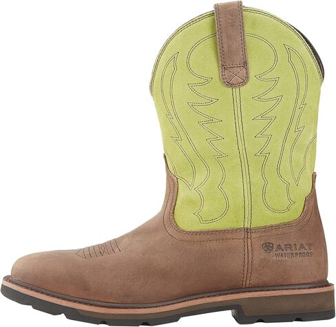 Ariat Men's Workhog Wide Square Toe H2O Steel Toe Work Boot in Saudi Arabia