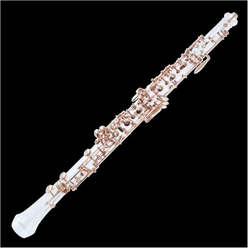 KESHUO Crystal Oboe Instrument Semi/Automatic Rose Gold for Adult Students Beginners Oboe (Color : Semi-Automatic) in Kuwait
