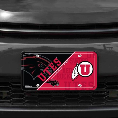 Rico Industries NCAA Unisex Metal License Plate Tag in Saudi Arabia