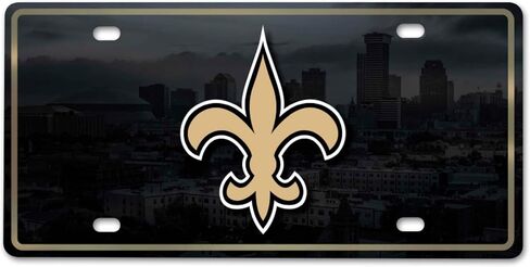 FANMATS 44958 NFL - Miami Dolphins Flat Metal License Plate | Orange | Dolphin Primary Logo in Saudi Arabia