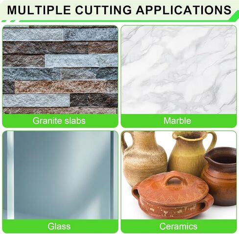 5pcs Rock Slab Grinding Disc, Rock Slab Cutting Discos para Disc Ultra Thin Angle Grinder Saw Blade Wheel Polishing Cutting Blade for Granite Slabs Marble Glass Ceramics Diamond Tile in Saudi Arabia
