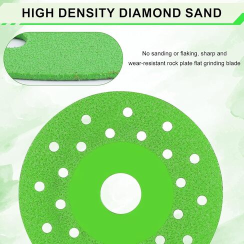 5pcs Rock Slab Grinding Disc, Rock Slab Cutting Discos para Disc Ultra Thin Angle Grinder Saw Blade Wheel Polishing Cutting Blade for Granite Slabs Marble Glass Ceramics Diamond Tile in Saudi Arabia