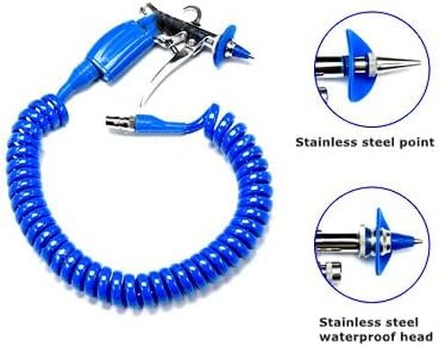 أدوات المعمل لتنظيف وتجفيف مسدس المياه عالي الضغط ، والفضة in Kuwait