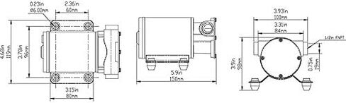 Seaflo Marine 8 GPM Self Fppelling Bilge Pump in Saudi Arabia