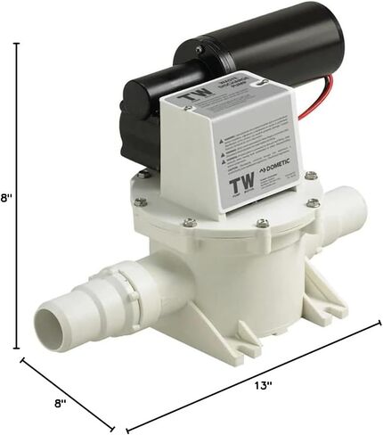 Sealand T-Series Sanipump Discharge and Macerator Pump with Whisper Quiet Motor T12 12V in Saudi Arabia