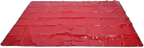 Welding Curtain 5.71x7.68FT Welding Curtain 6 Levels Guard Hanging Type Flame Retardant Welding Screen for Workshop Industrial Use Red in Saudi Arabia