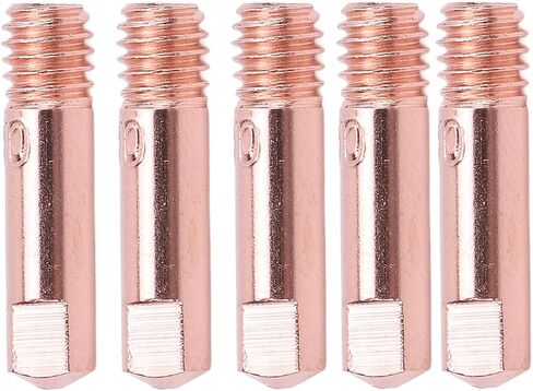 الاتصال بالاتصال باستبدال 60pcs 0.8 مم نصائح تلامس استبدال طرف القطب النحاسي ل ArcCaptain MIG200 MIG130 Torch in Saudi Arabia