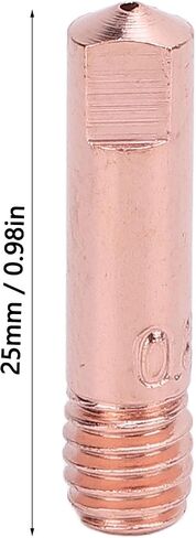 الاتصال بالاتصال باستبدال 60pcs 0.8 مم نصائح تلامس استبدال طرف القطب النحاسي ل ArcCaptain MIG200 MIG130 Torch in Saudi Arabia