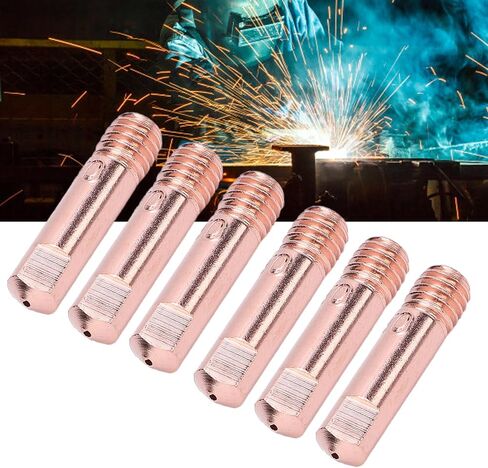 الاتصال بالاتصال باستبدال 60pcs 0.8 مم نصائح تلامس استبدال طرف القطب النحاسي ل ArcCaptain MIG200 MIG130 Torch in Saudi Arabia