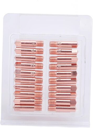 الاتصال بالاتصال باستبدال 60pcs 0.8 مم نصائح تلامس استبدال طرف القطب النحاسي ل ArcCaptain MIG200 MIG130 Torch in Saudi Arabia