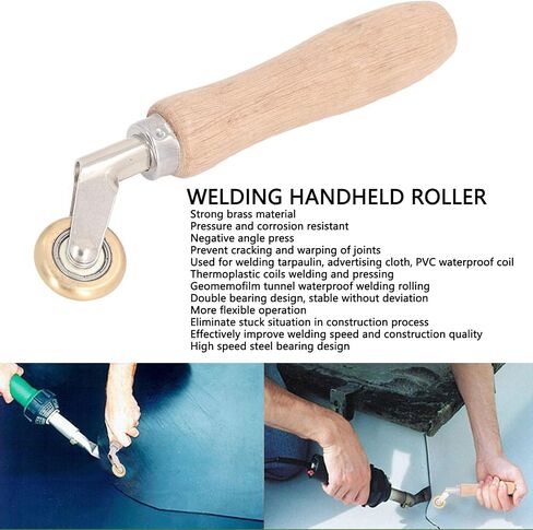 Corner Seam Brass Press Brass Press Wheel Handheld Roller Corner Seam Smoothing Tool Welding Accessories Dia 29mm Width 6mm in Saudi Arabia