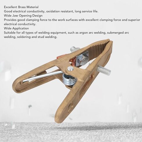 Welder Earth Ground Cable Grip Clip Ground Welding Earth Clamp A Shape Ground Welding Earth Clamp 800A High Power Welding Machine Grip Clip Clamp in Saudi Arabia
