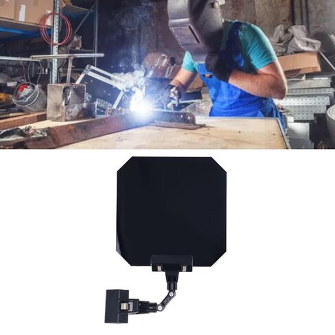 Welding Cover Welding Shading Cover 18cm Square Eye Protective Anti Strong Light Handheld Clip On Welding Panel in Kuwait