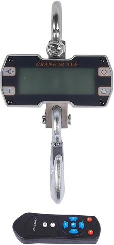 Digital Crane Scale 2000kg 4400lb with Remote Digital Hanging Scale 2 Ton Industrial Heavy Duty Crane Scale Orgnge for Home Farm Factory in Saudi Arabia