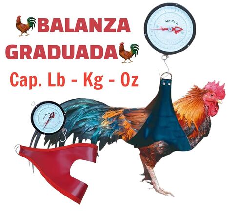 مقياس معلق مع حقيبة دعم لوزن الديكات - مقياس متدرج لوزن الديوك Bascula Graduada Para Pesar Aves in Saudi Arabia