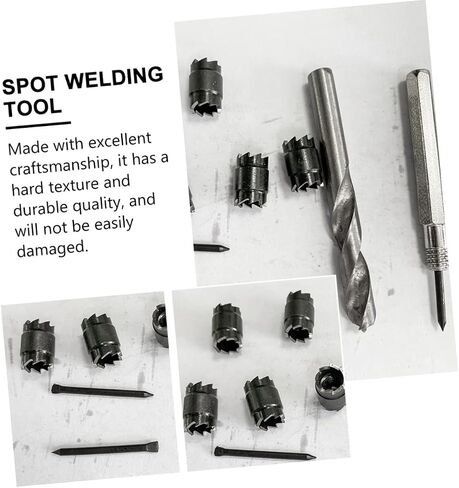Angoily 9pcs Spot Welding Tool Kit High-speed Drills Drill Bits for Automotive in Saudi Arabia