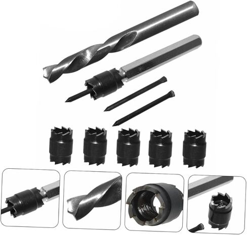 Angoily 9pcs Spot Welding Tool Kit High-speed Drills Drill Bits for Automotive in Saudi Arabia