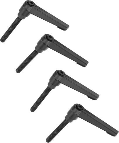 4pcs Metal Machine Manobs مقبض إصلاح قابل للتعديل M6 ذكور الخيط (طول المسمار 60 مم) in Kuwait