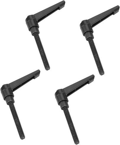 4pcs Metal Machine Manobs مقبض إصلاح قابل للتعديل M6 ذكور الخيط (طول المسمار 60 مم) in Kuwait