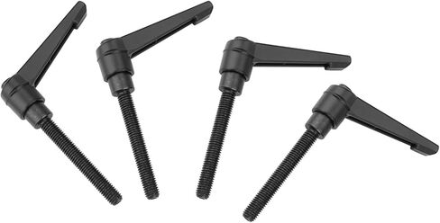 4pcs Metal Machine Manobs مقبض إصلاح قابل للتعديل M6 ذكور الخيط (طول المسمار 60 مم) in Kuwait